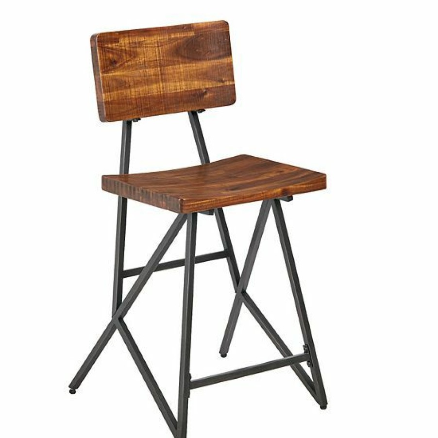 Furniture Ink+Ivy | Ink+Ivy Trestle Counter Stool