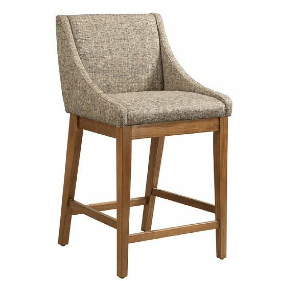 Furniture Ink+Ivy | Ink+Ivy Dean Upholstered Counter Stool Tan Multi