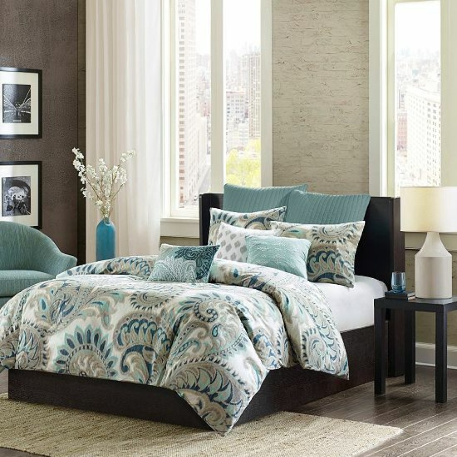 Bed & Bath Ink+Ivy | Ink+Ivy Mira 3-Piece Duvet Cover Set Blue