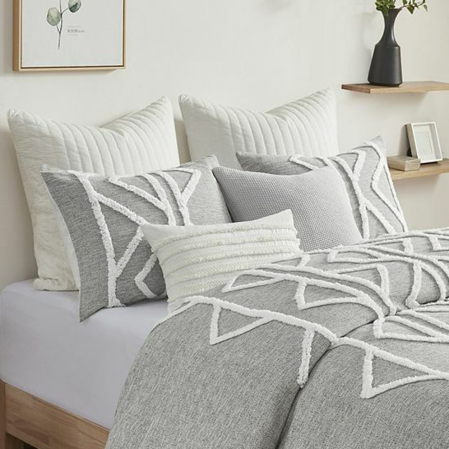 Bed & Bath Ink+Ivy | Ink+Ivy Hayes Cotton Yarn Dye Tufted Chenille Duvet Cover Set With Shams