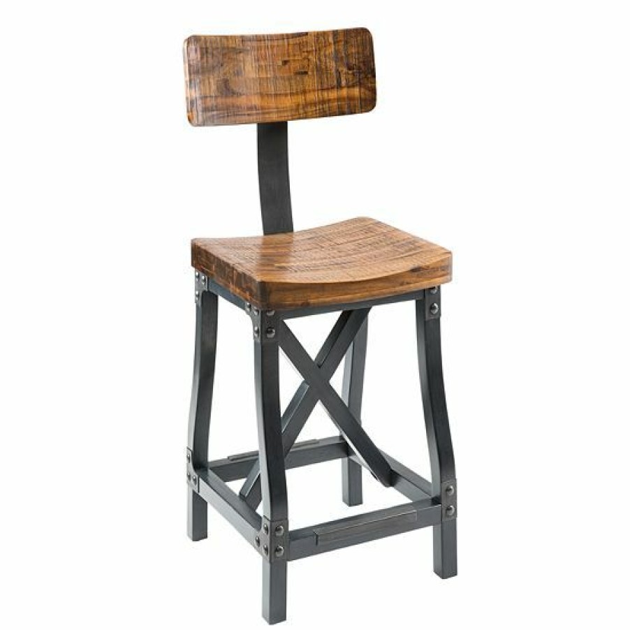 Furniture Ink+Ivy | Ink+Ivy Lancaster Bar Stool Brown