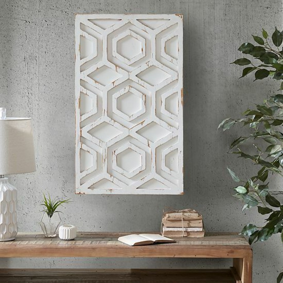 Home Decor Ink+Ivy | Ink+Ivy Ralston Wooden Patterned Wall Art