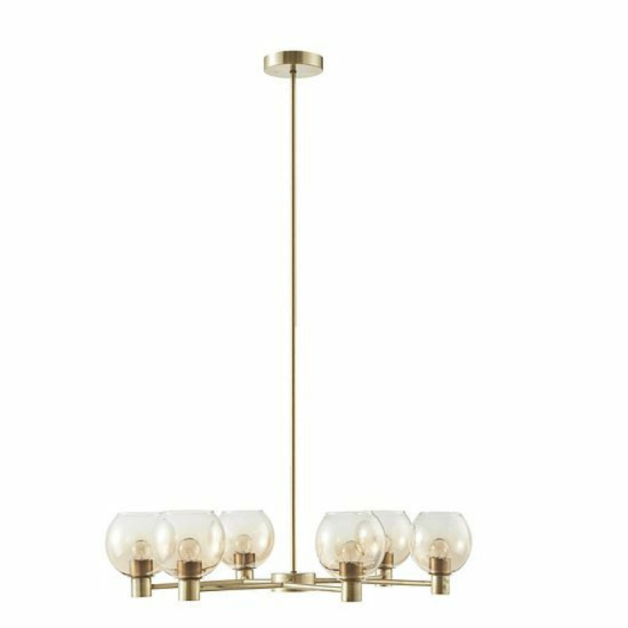 Lighting Ink+Ivy | Ink+Ivy Blaire 6-Light Ombre Globe Chandelier