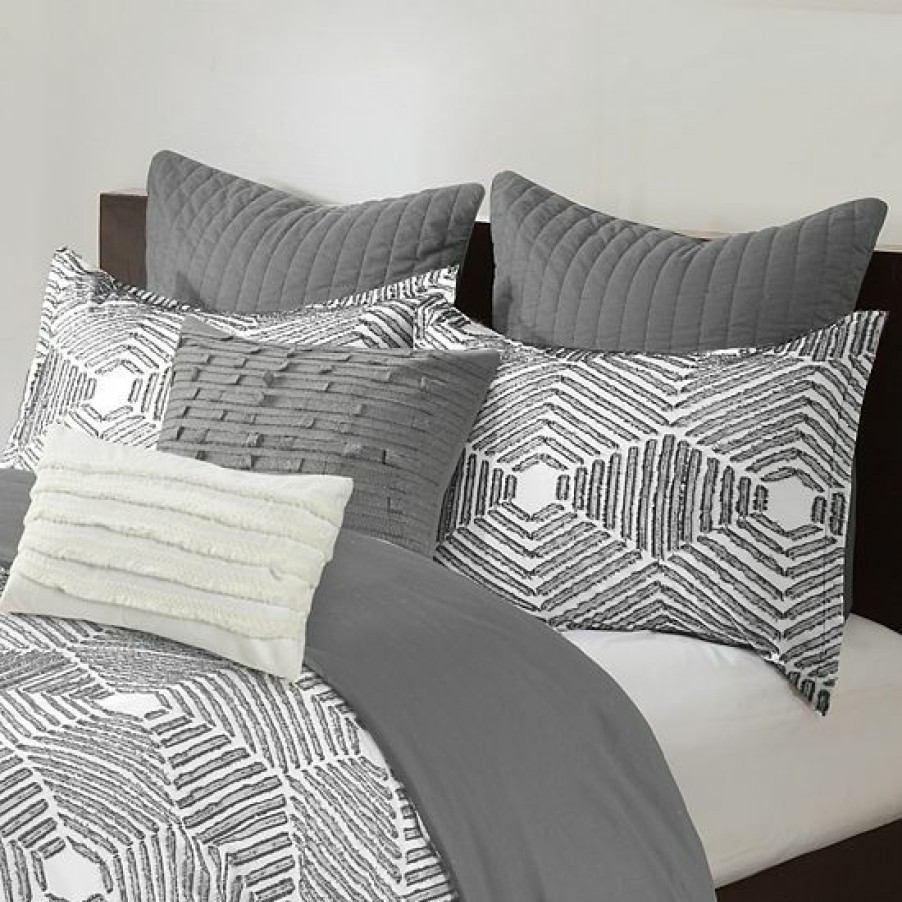 Bed & Bath Ink+Ivy | Ink+Ivy Ellipse Cotton Jacquard Duvet Cover Set