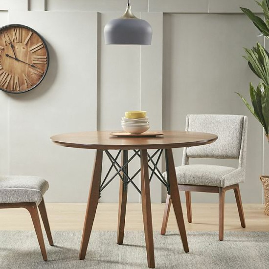 Furniture Ink+Ivy | Ink+Ivy Clark Adjustable Round Dining Table