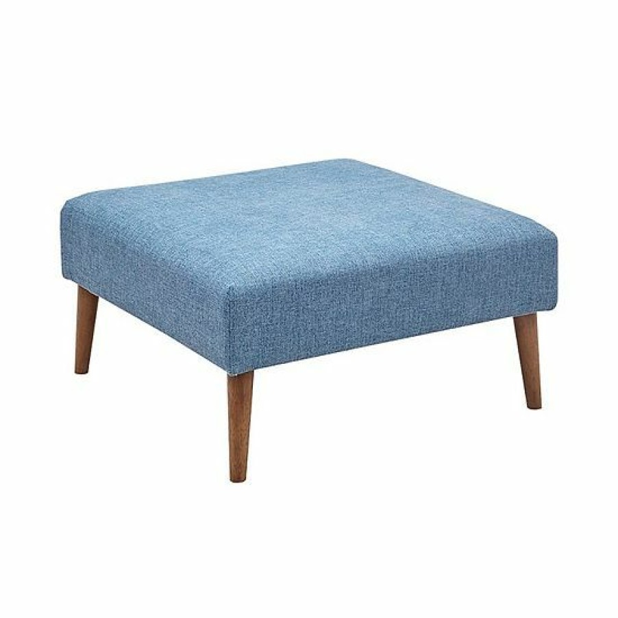 Furniture Ink+Ivy | Ink+Ivy Maise Square Upholstered Ottoman