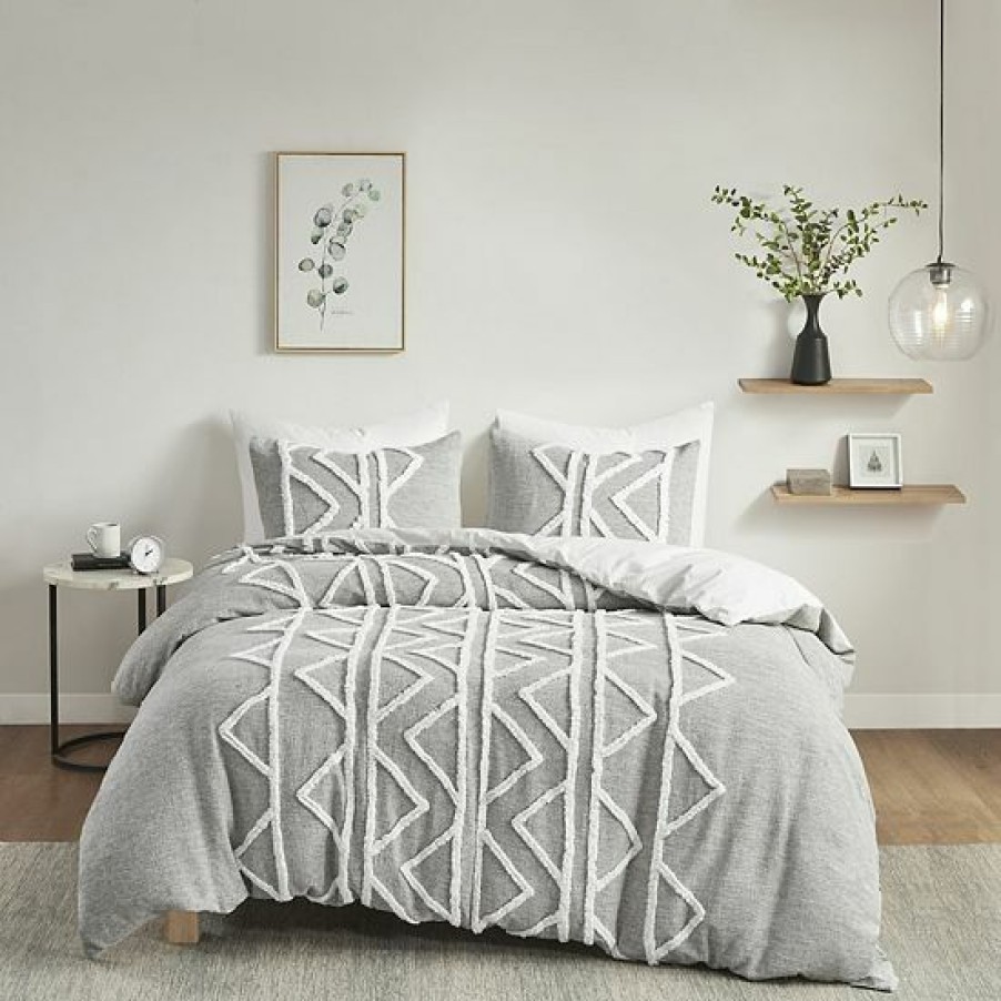 Bed & Bath Ink+Ivy | Ink+Ivy Hayes Cotton Yarn Dye Tufted Chenille Comforter Set With Shams