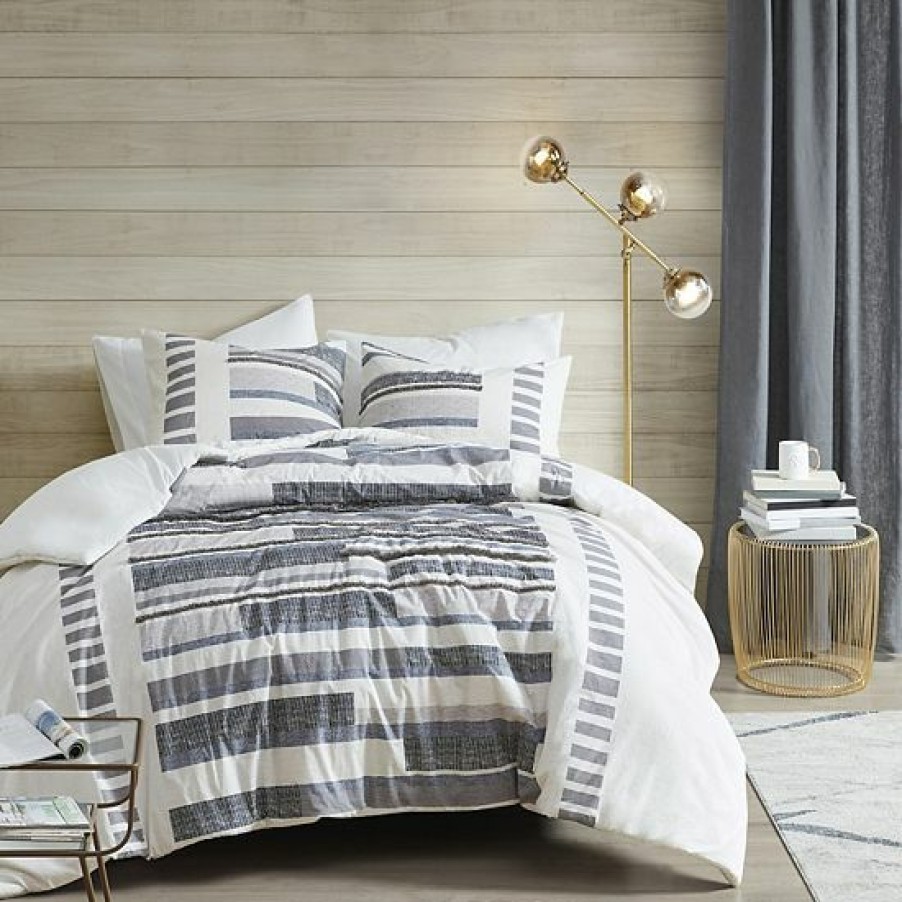 Bed & Bath Ink+Ivy | Ink+Ivy Serena Cotton Percale Printed Duvet Cover Set With Shams