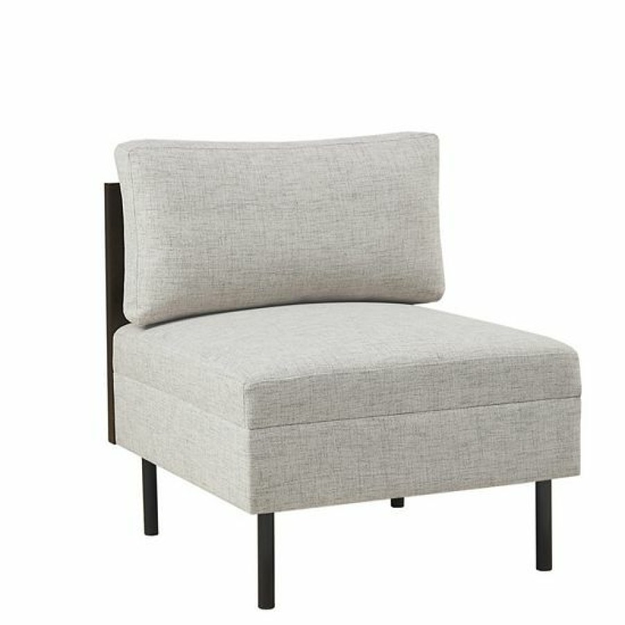 Furniture Ink+Ivy | Ink+Ivy Metro Upholstered Modular Armless Accent Chair