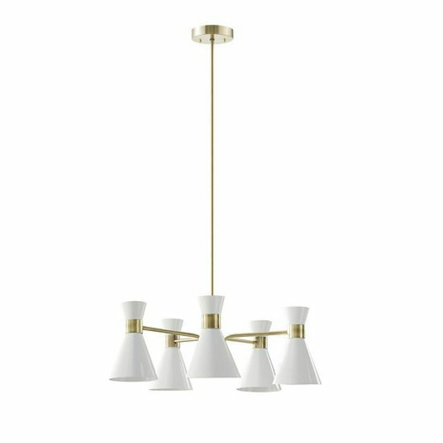 Lighting Ink+Ivy | Ink+Ivy Ezra 5-Light Adjustable Chandelier