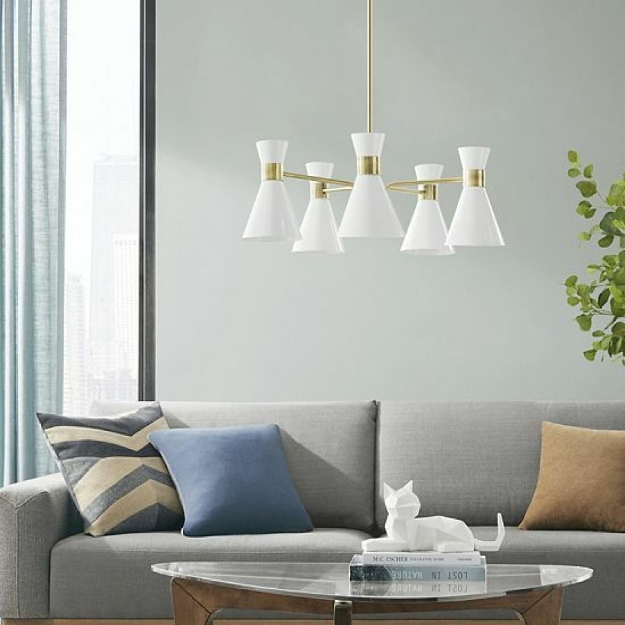 Lighting Ink+Ivy | Ink+Ivy Ezra 5-Light Adjustable Chandelier